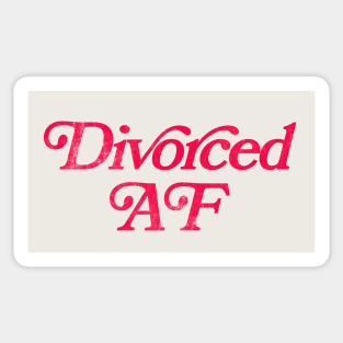 Divorced AF Sticker